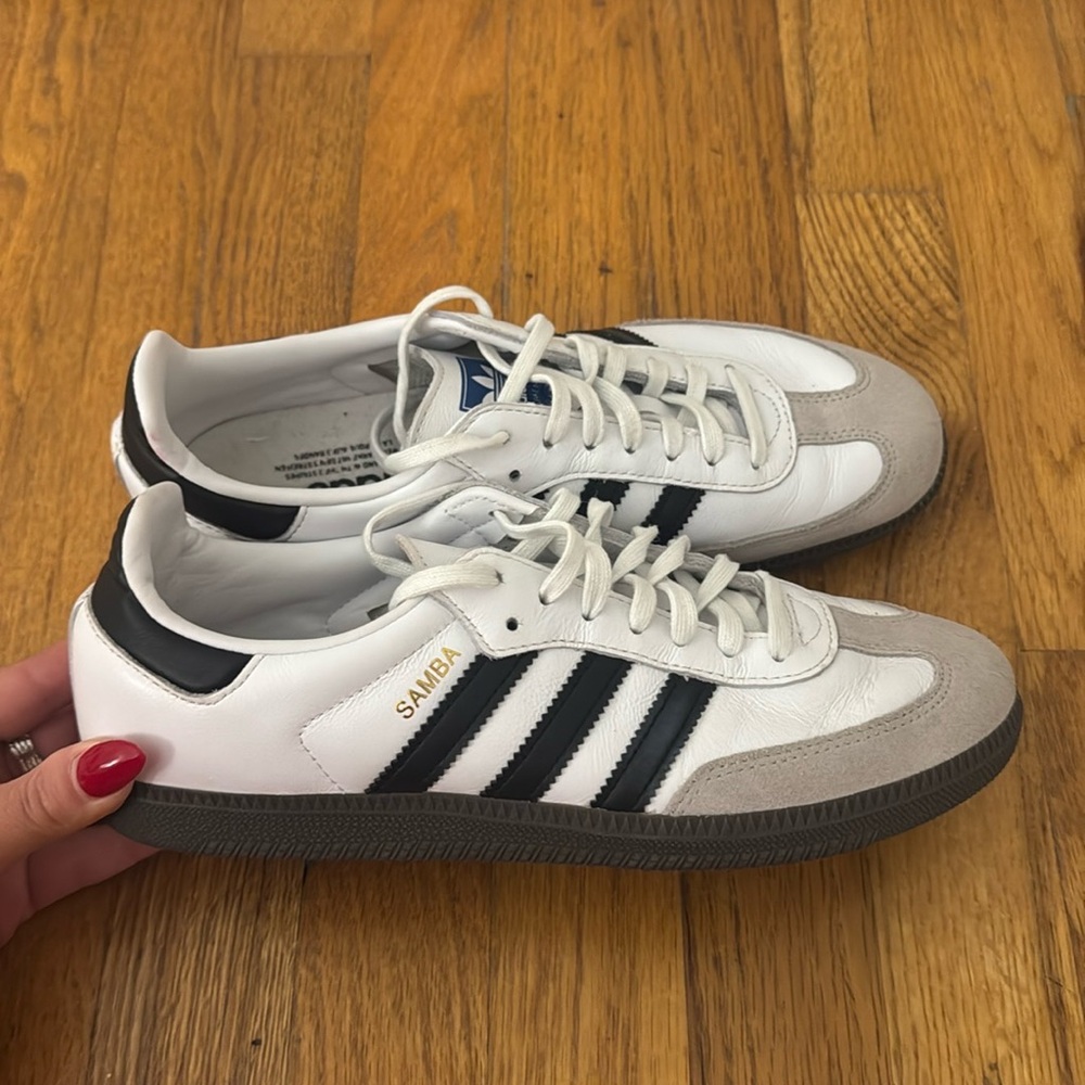 Adidas youth samba sneakers